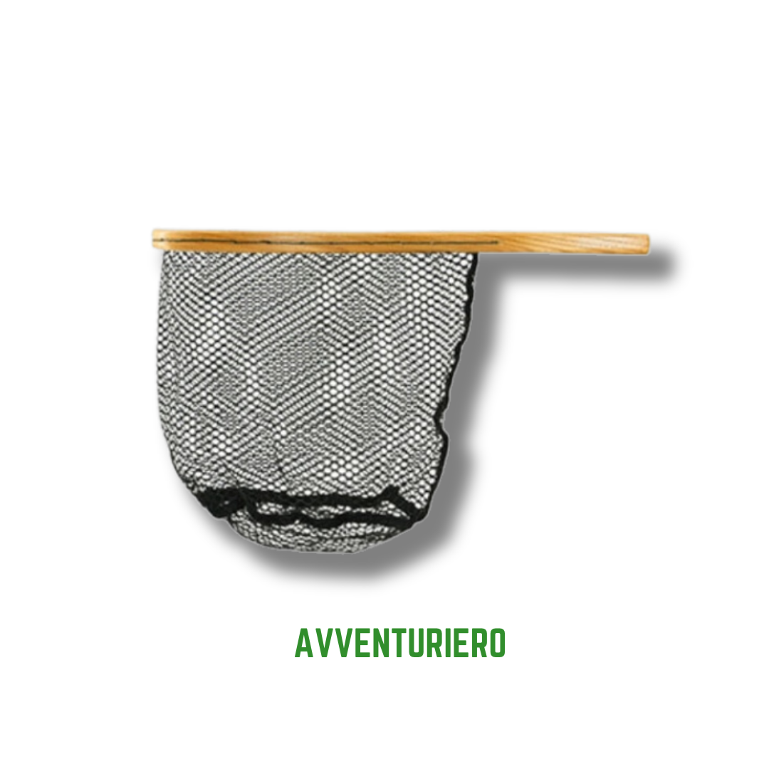 Rubber net landing net