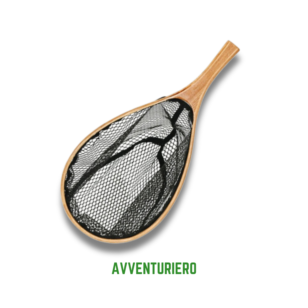 Rubber net landing net
