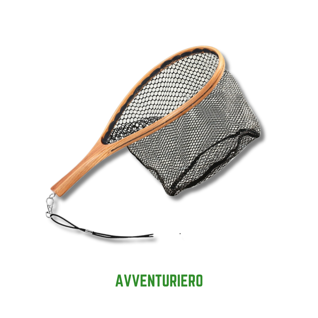 Rubber net landing net