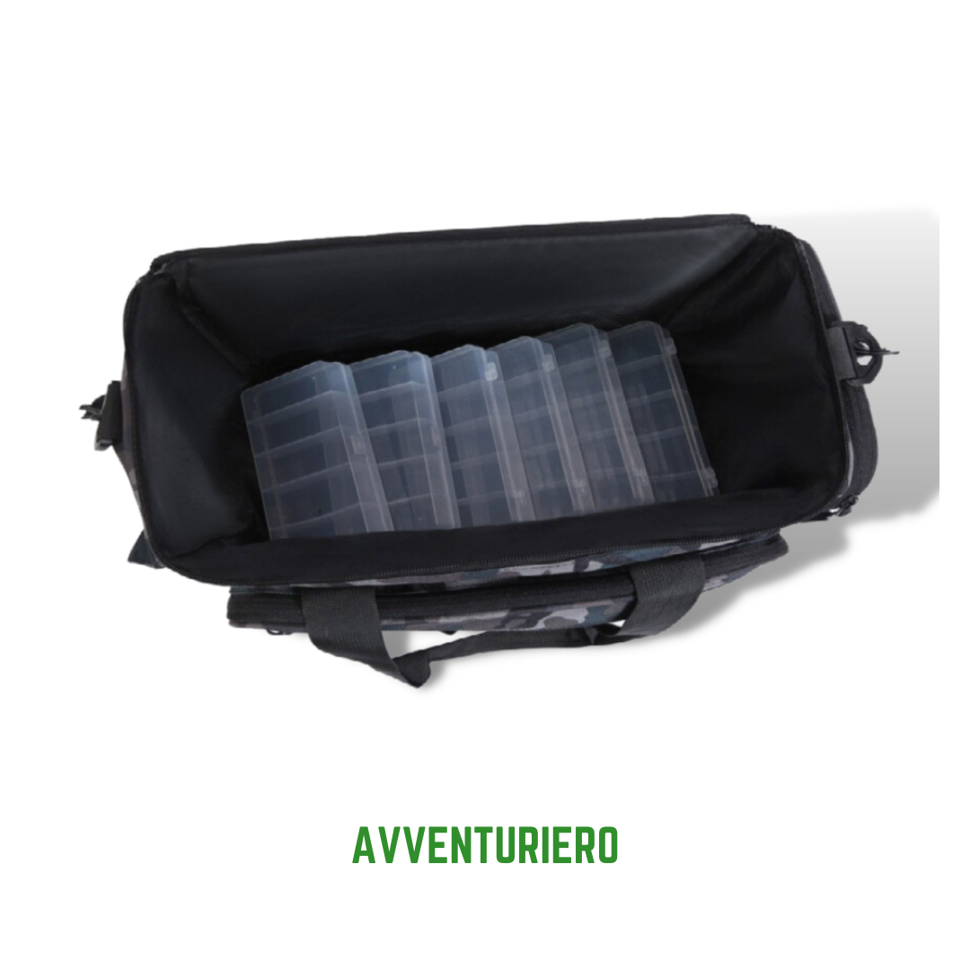 Borsa da Pesca contenente fino a 6 Scatole
